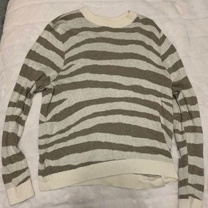 animal print sweater